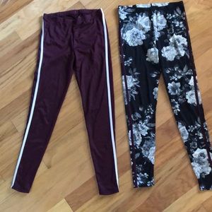 2 pair of One Step Up yoga/workout pants